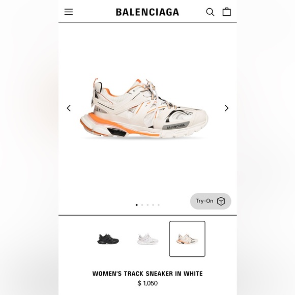 Balenciaga track sketches women’s sz 38 - Picture 4 of 11